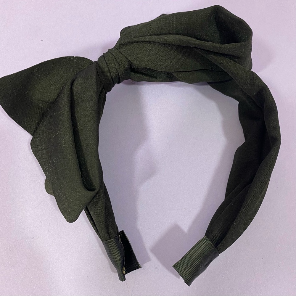 Black Bow Headband